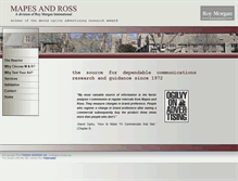 Tablet Screenshot of mapesandross.com